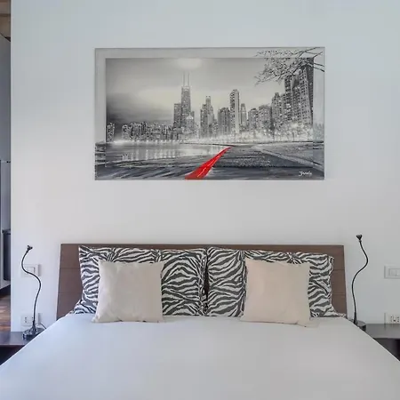公寓 Design Loft Certosa, 4 Posti, 5 Min Da Rho Fiera